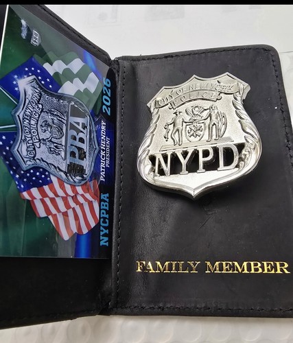 Nypd family member wallet - wallet, with